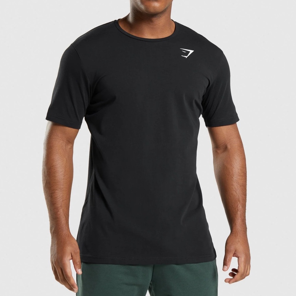 Gymshark Men's Charcoal Tee